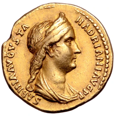 Aureus - Sabina CONCORDIA AVG; Concordia and Spes front