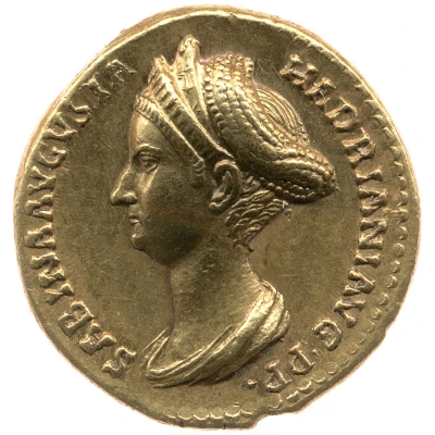 Aureus - Sabina Vesta front