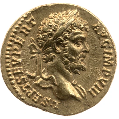 Aureus - Septimius Severus ADVENTVI AVG FELICISSIMO front