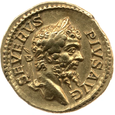 Aureus - Septimius Severus CORNCORDIA MILIT; Concordia front