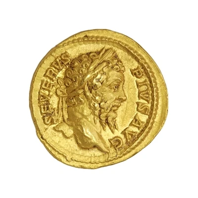 Aureus - Septimius Severus, Caracalla, and Geta CORNCORDIA AVGVSTORVM front