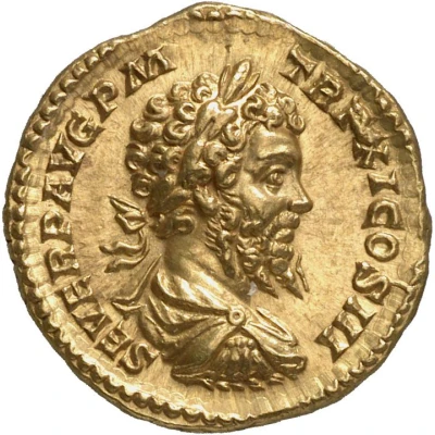 Aureus - Septimius Severus FORTVNA REDVX; Fortuna front