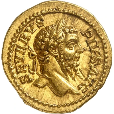 Aureus - Septimius Severus LIBERALITAS AVGG VI; Liberalitas front