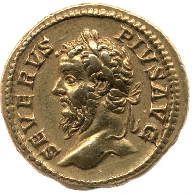 Aureus - Septimius Severus LIBERALITAS AVGG VI; Liberalitas front