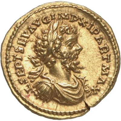 Aureus - Septimius Severus MONETA AVGG; Moneta front