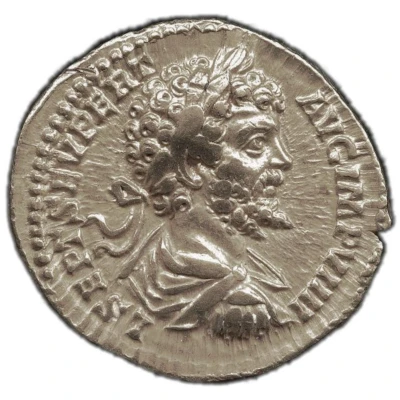 Aureus - Septimius Severus P M TR P V COS II P P; Sol front