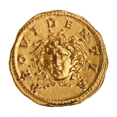 Aureus - Septimius Severus PROVIDENTIA; Medusa back