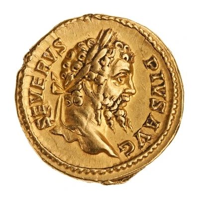 Aureus - Septimius Severus RESTITVTOR VRBIS; Roma front
