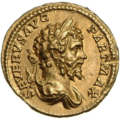 Aureus - Septimius Severus S P Q R OPTIMO PRINC front