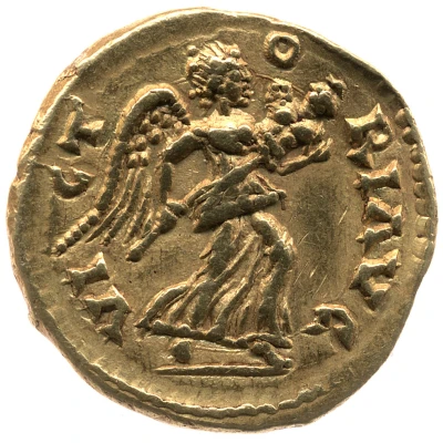 Aureus - Septimius Severus VICTORI AVG; Victory back