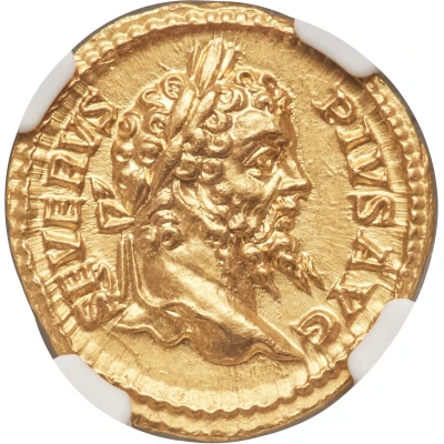 Aureus - Septimius Severus VICTORIAE AVGG; Victory front