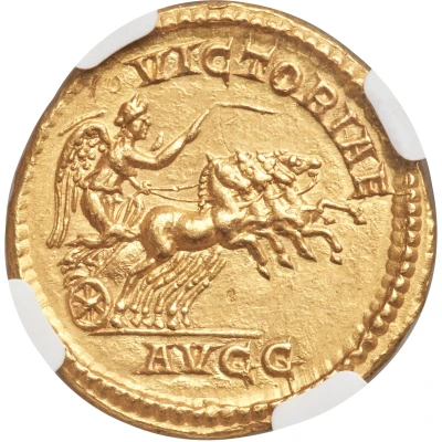 Aureus - Septimius Severus VICTORIAE AVGG; Victory back