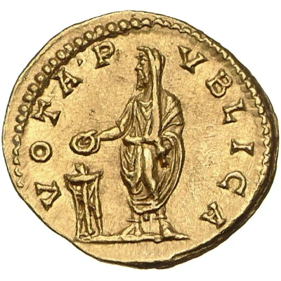 Aureus - Septimius Severus VOTA PVBLICA back