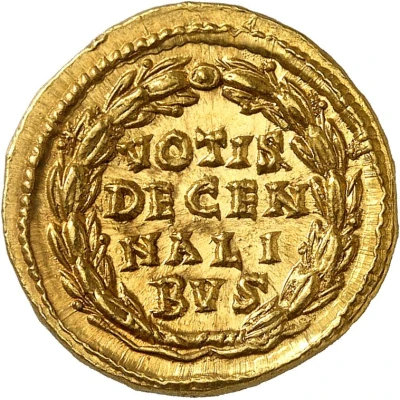 Aureus - Septimius Severus VOTIS DECENNALIBVS back