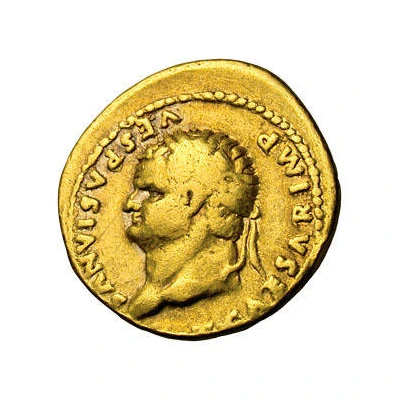 Aureus - Titus AETERNITAS; Pax front