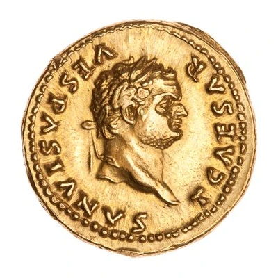 Aureus - Titus ANNONA AVG; Annona front