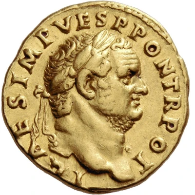 Aureus - Titus PAX AVG; Pax front