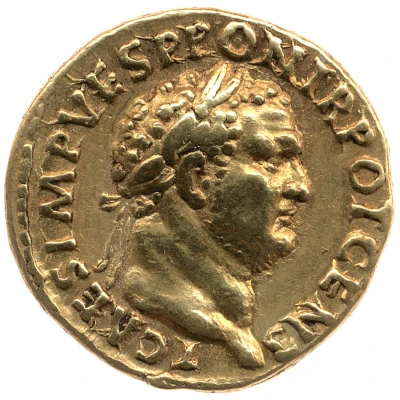 Aureus - Titus PAX AVG; Pax front