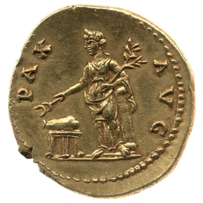 Aureus - Titus PAX AVG; Pax back