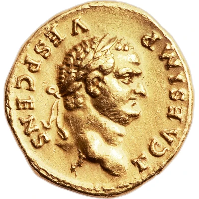 Aureus - Titus PONTIF TRI POT front