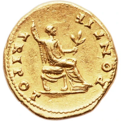 Aureus - Titus PONTIF TRI POT back