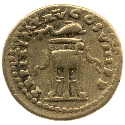 Aureus - Titus TR P IX IMP XV COS VIII P P back
