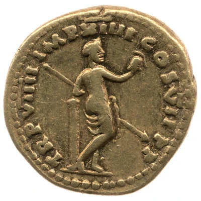 Aureus - Titus TR P VIIII IMP XIIII COS VII P P; Venus back