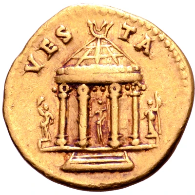 Aureus - Titus VESTA back