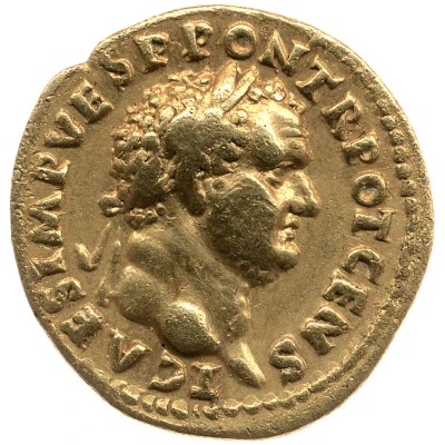 Aureus - Titus VESTA front