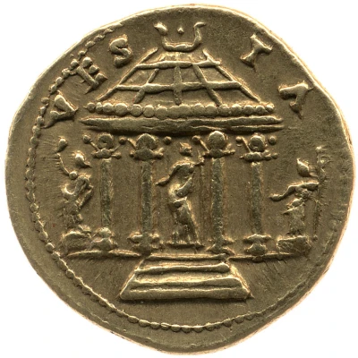 Aureus - Titus VESTA back