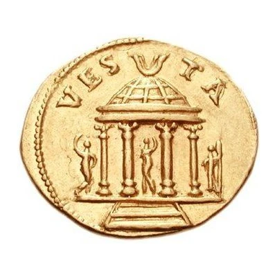 Aureus - Titus VESTA back