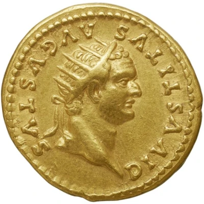 Aureus - Titus and Julia Titi IVLIA AVGVSTA DIVI TITI F front