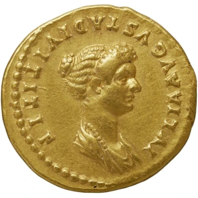Aureus - Titus and Julia Titi IVLIA AVGVSTA DIVI TITI F back