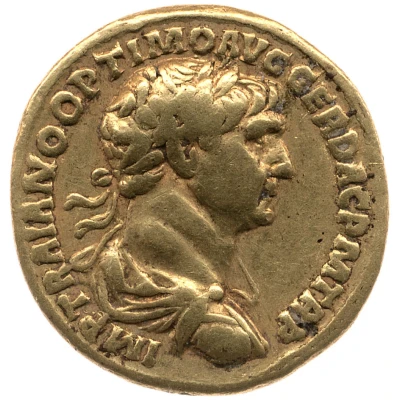 Aureus - Trajan AVGVSTI PROFECTIO front