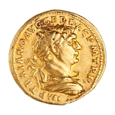 Aureus - Trajan COS V P P S P Q R OPTIMO PRINC ALIM ITAL front