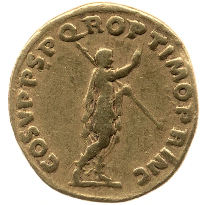 Aureus - Trajan COS V P P S P Q R OPTIMO PRINC back