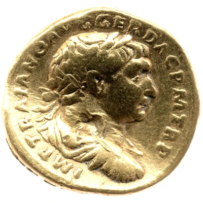 Aureus - Trajan COS V P P S P Q R OPTIMO PRINC front