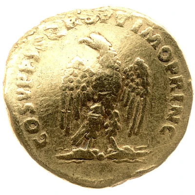 Aureus - Trajan COS V P P S P Q R OPTIMO PRINC back