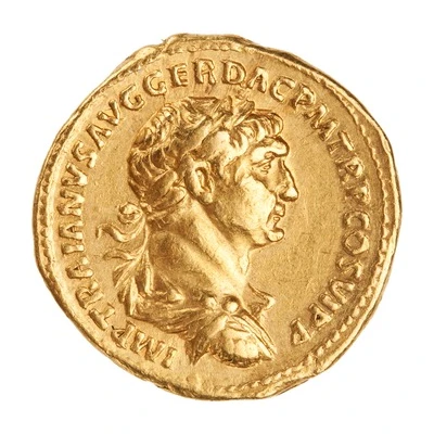 Aureus - Trajan FORVM TRAIAN front