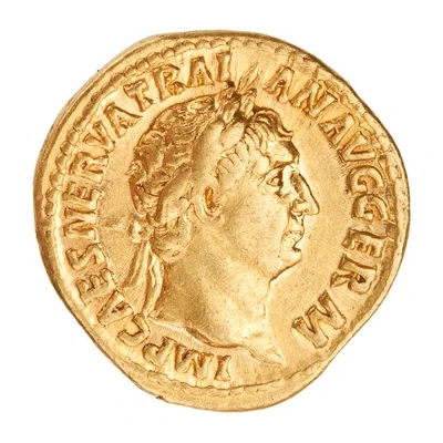 Aureus - Trajan P M TR P COS II P P; Germania front