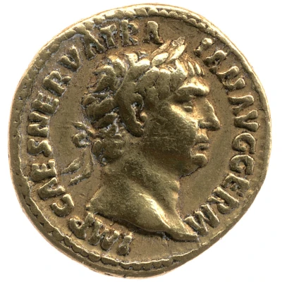 Aureus - Trajan P M TR P COS III P P; Germania front