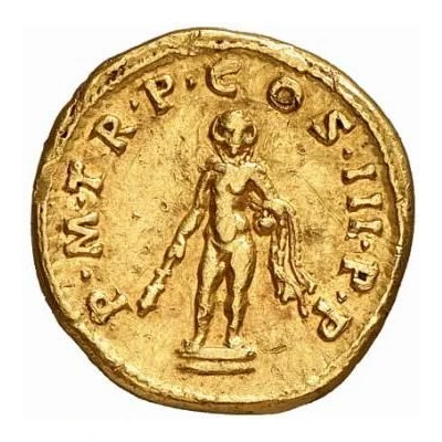 Aureus - Trajan P M TR P COS III P P; Hercules back