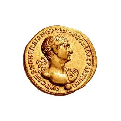 Aureus - Trajan P M TR P COS VI P P S P Q R PARTHIA CAPTA front
