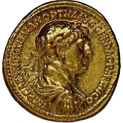 Aureus - Trajan REGNA ADSIGNATA front