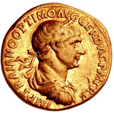 Aureus - Trajan REX PARTHVS front