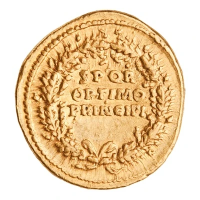 Aureus - Trajan S P Q R OPTIMO PRINCIPI back