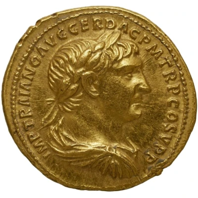 Aureus - Trajan S P Q R OPTIMO PRINCIPI front