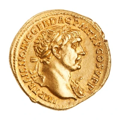 Aureus - Trajan S P Q R OPTIMO PRINCIPI front