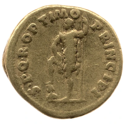 Aureus - Trajan S P Q R OPTIMO PRINCIPI back