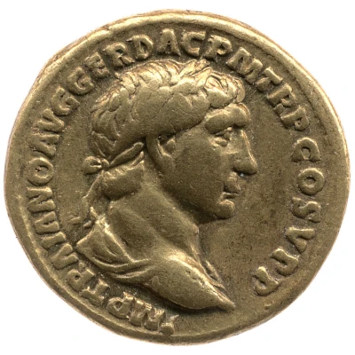 Aureus - Trajan S P Q R OPTIMO PRINCIPI front